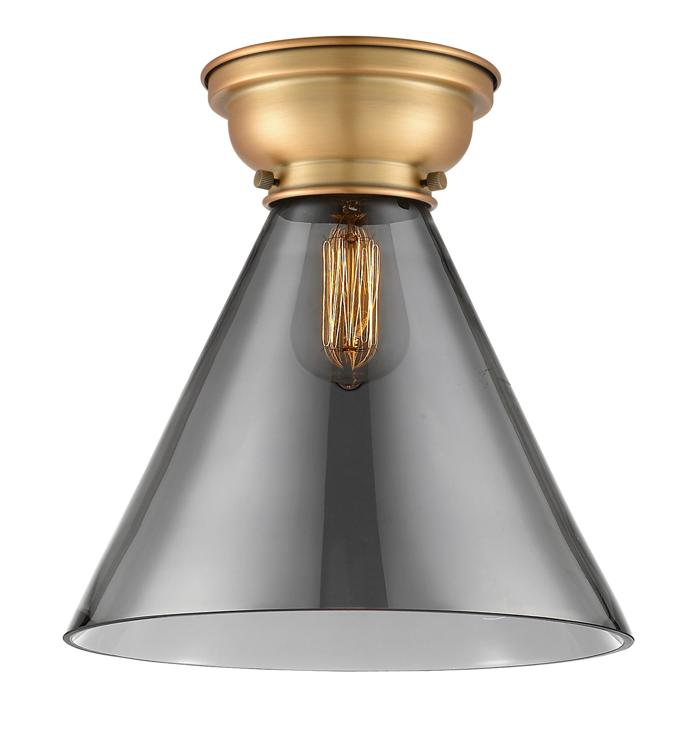 Franklin Flush Mount Brushed Satin Nickel