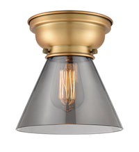 Franklin Flush Mount Brushed Satin Nickel