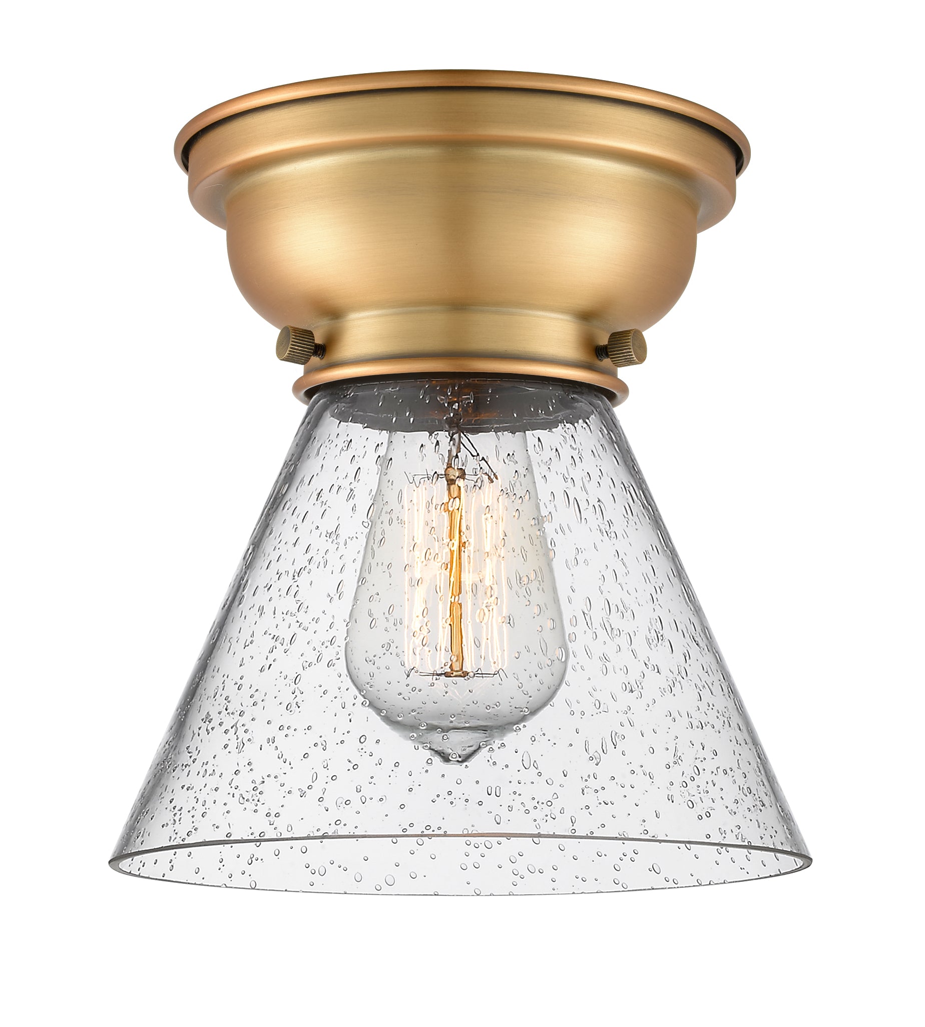 Franklin Flush Mount Brushed Satin Nickel