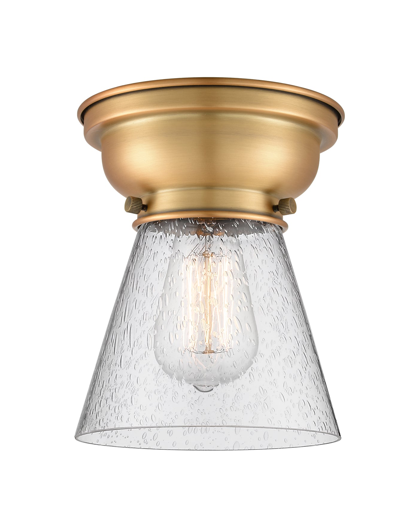 Franklin Flush Mount Brushed Satin Nickel