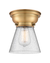 Franklin Flush Mount Brushed Satin Nickel