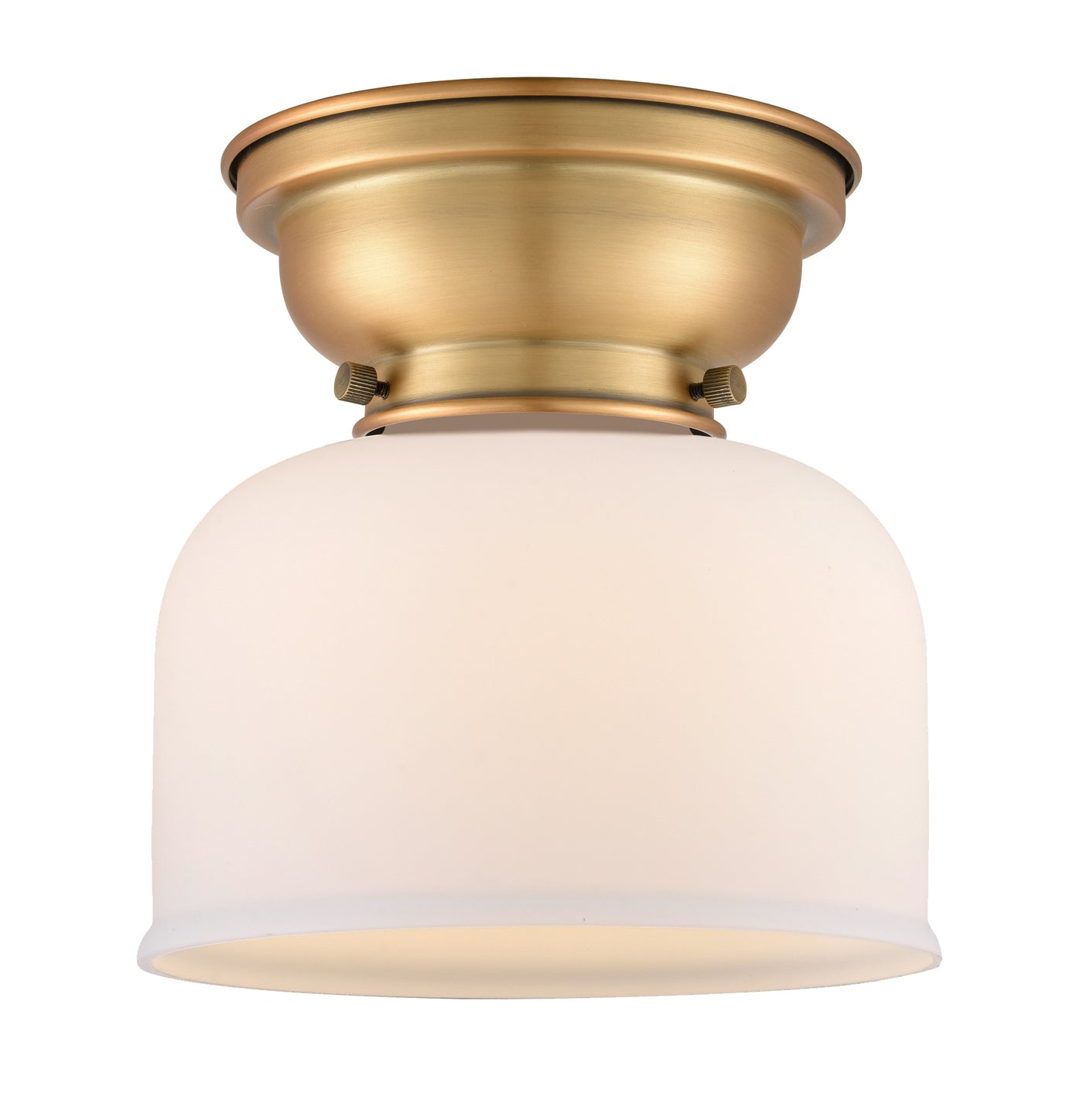 Franklin Flush Mount Glass Steel Design