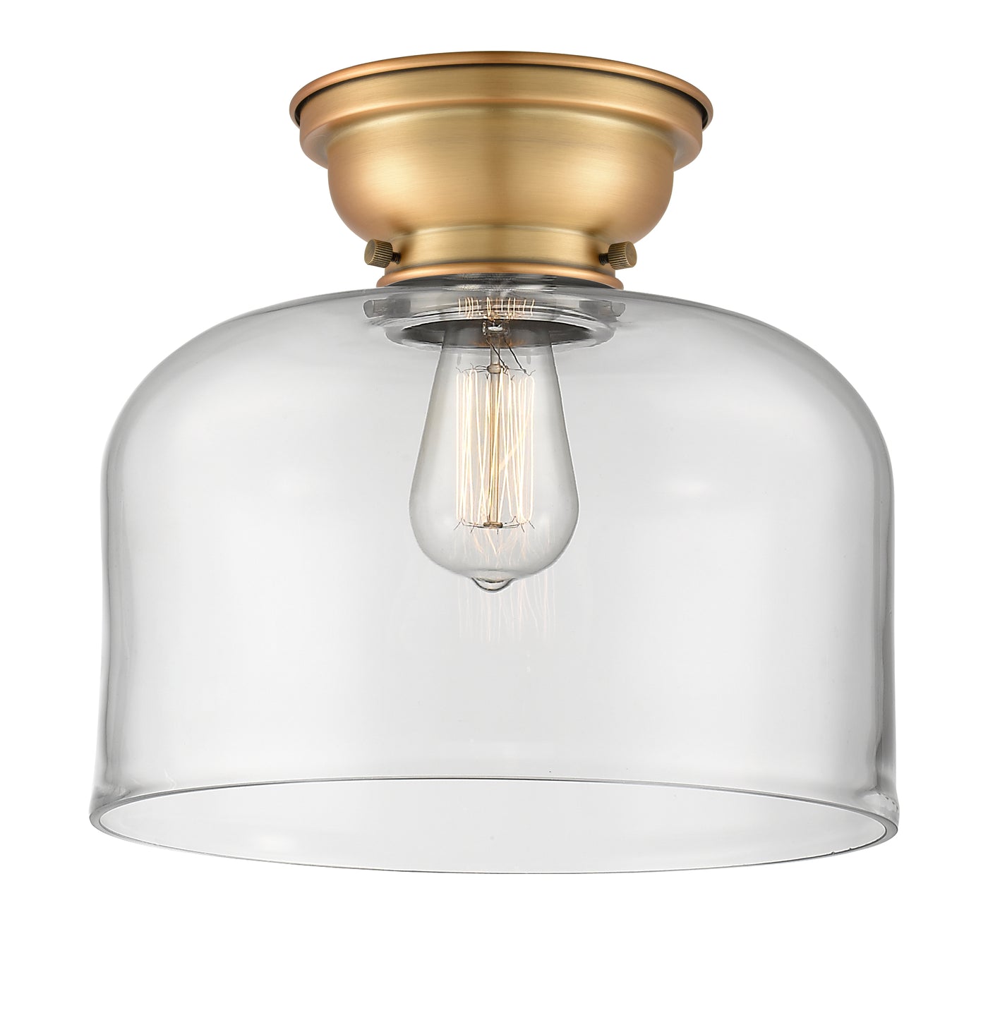 Franklin Flush Mount Brushed Satin Nickel