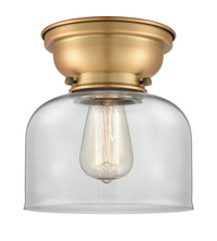 Franklin Flush Mount Glass Steel Design