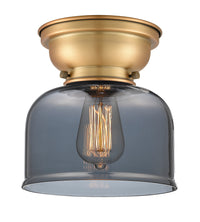 Franklin Flush Mount Glass Steel Design