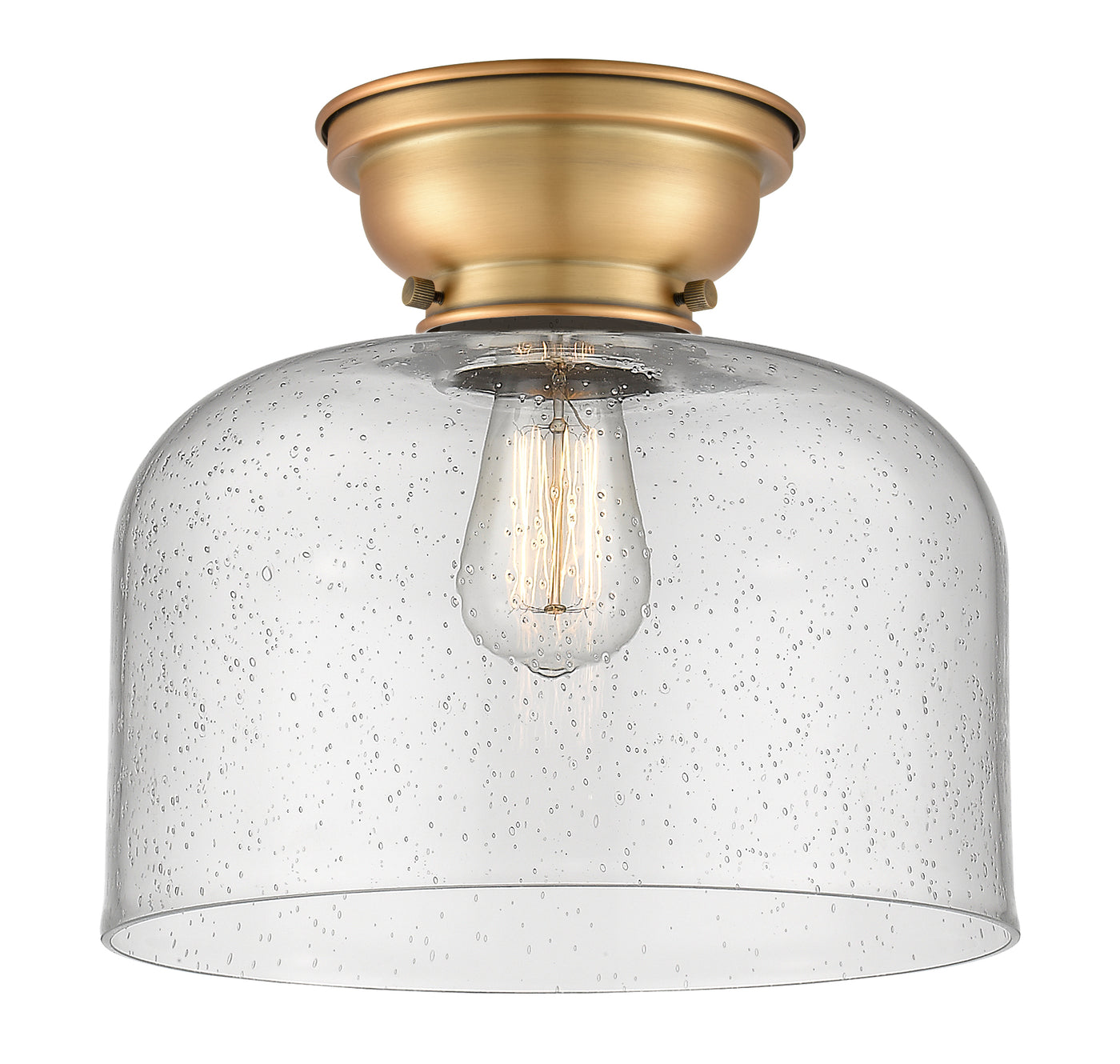 Franklin Flush Mount Brushed Satin Nickel