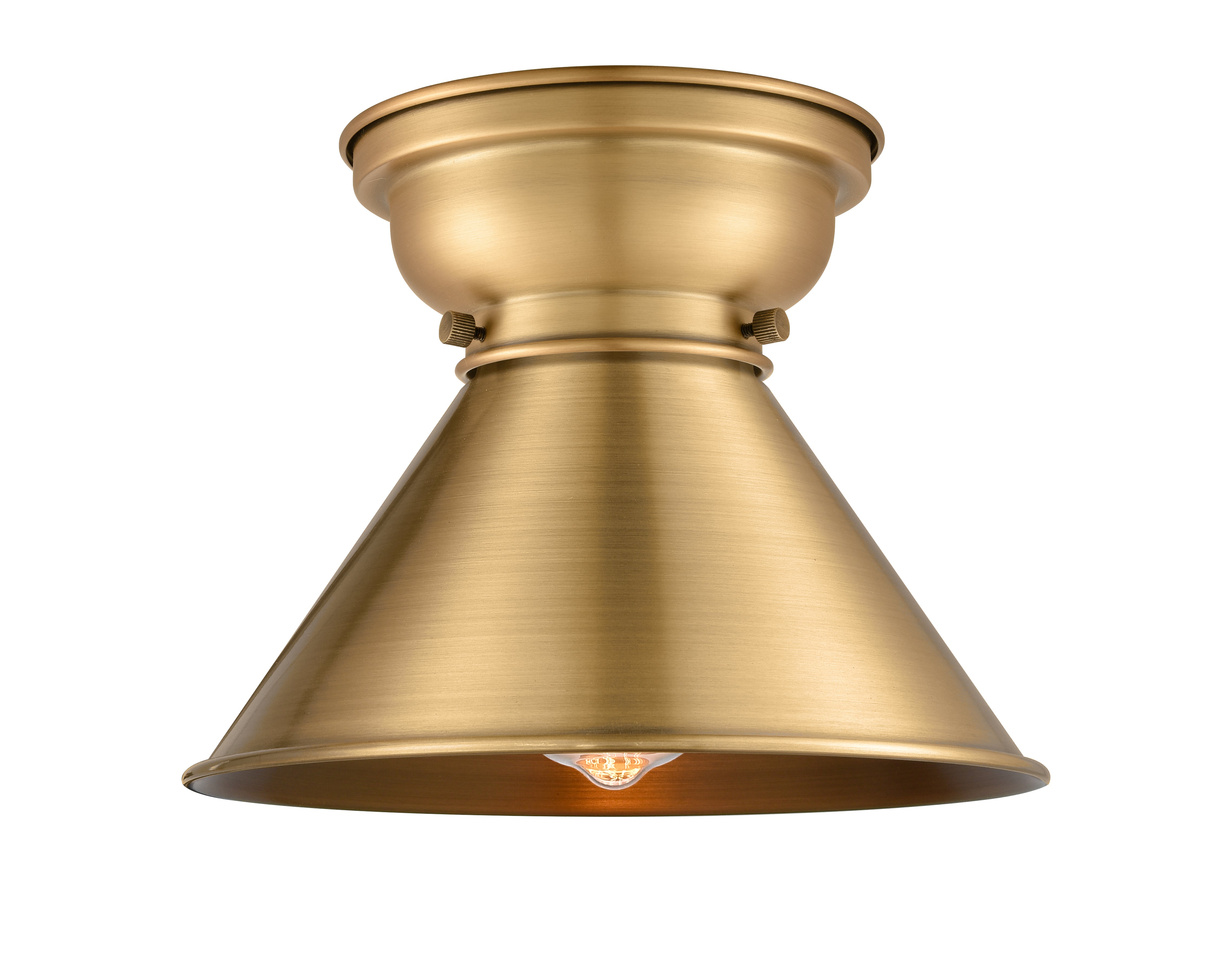 Franklin Flush Mount Brushed Satin Nickel