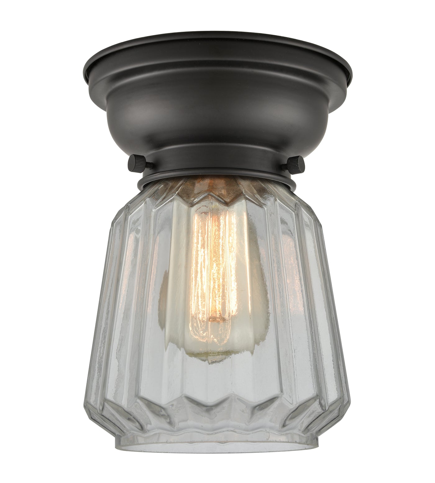 Franklin Flush Mount Brushed Satin Nickel