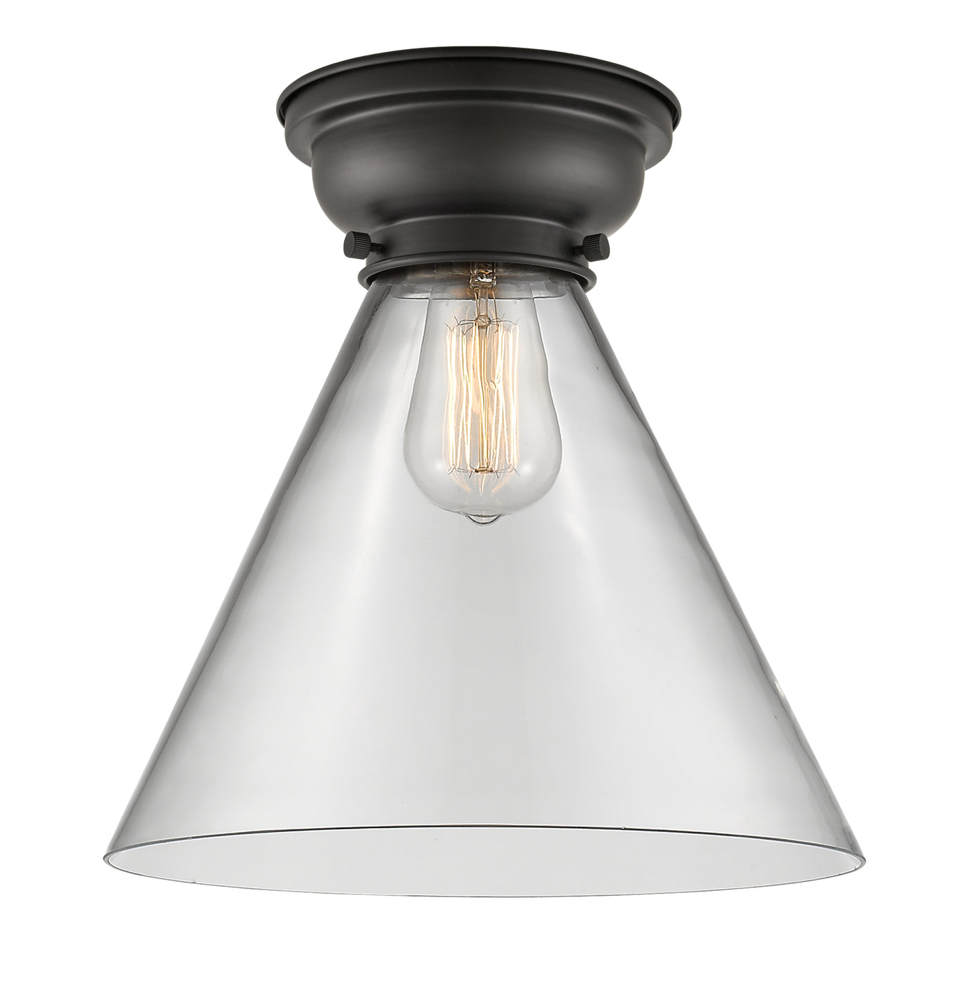 Franklin Flush Mount Brushed Satin Nickel