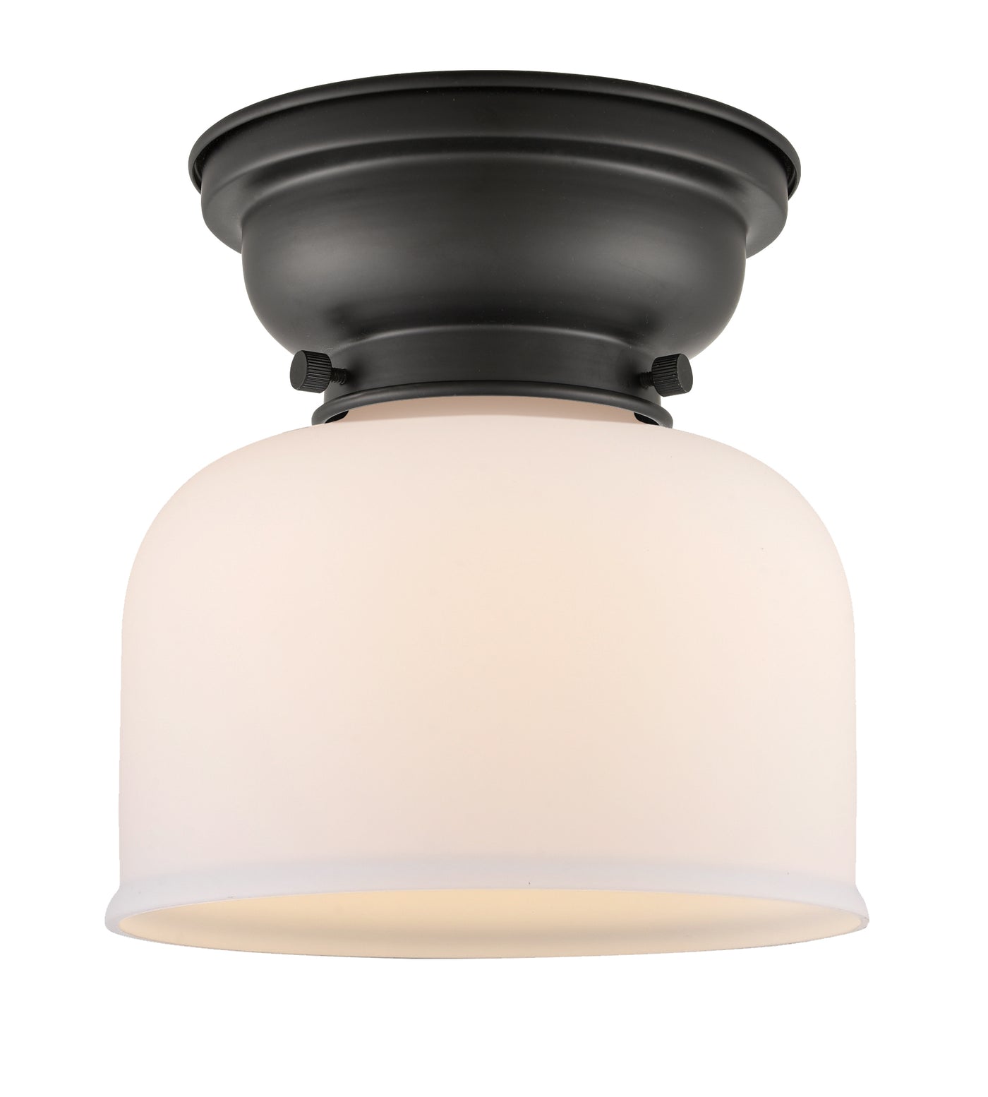 Franklin Flush Mount Glass Steel Design