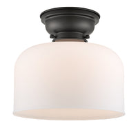 Franklin Flush Mount Brushed Satin Nickel