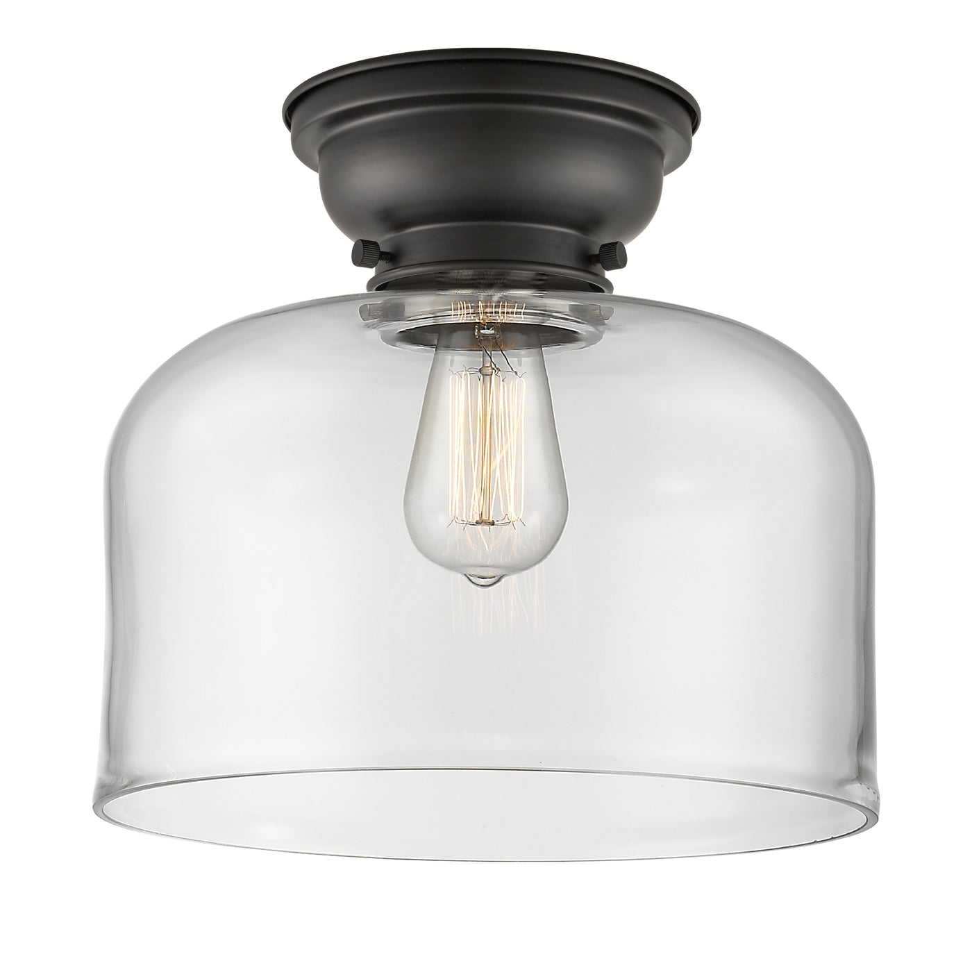 Franklin Flush Mount Brushed Satin Nickel