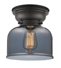 Franklin Flush Mount Glass Steel Design