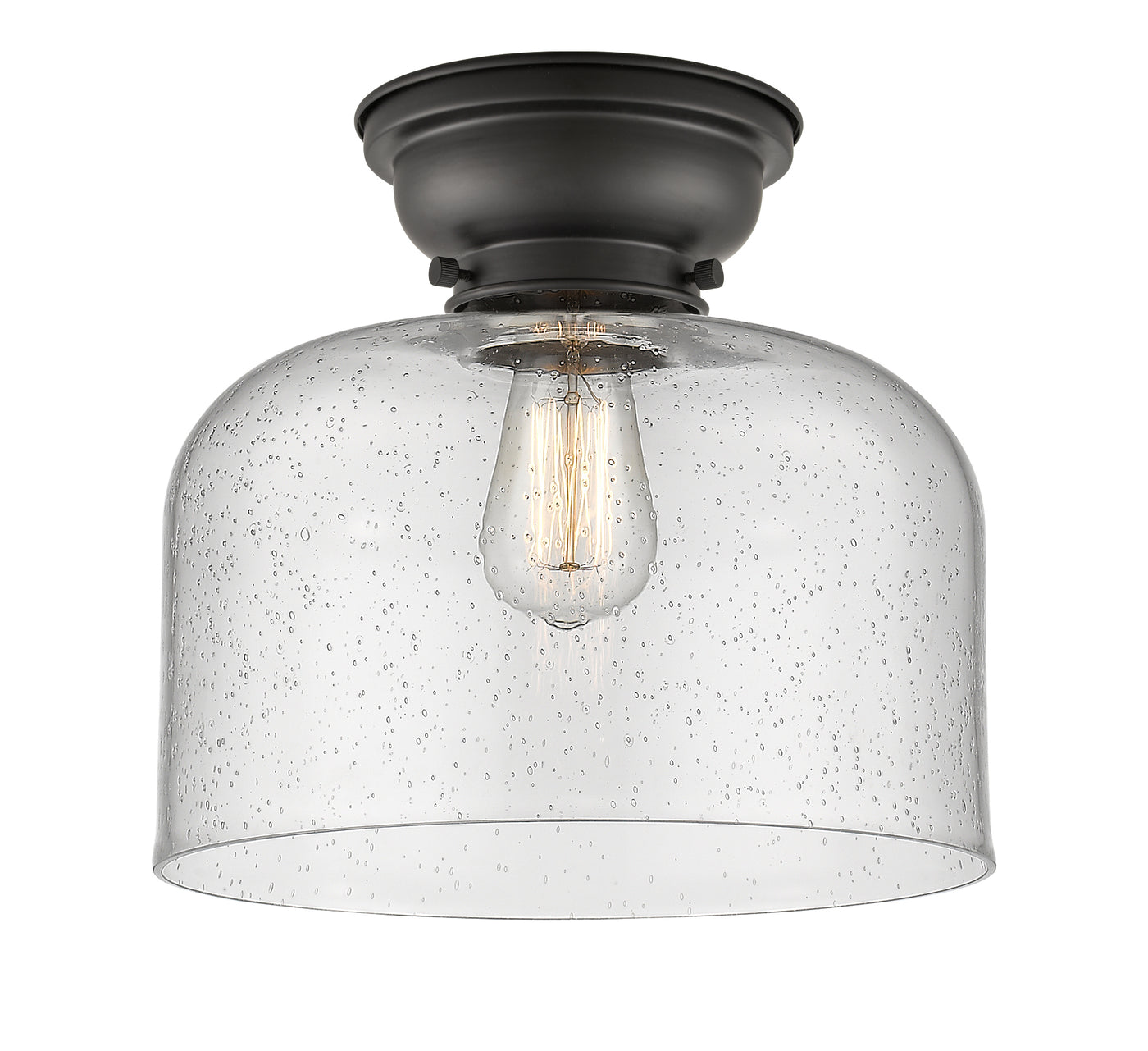 Franklin Flush Mount Brushed Satin Nickel