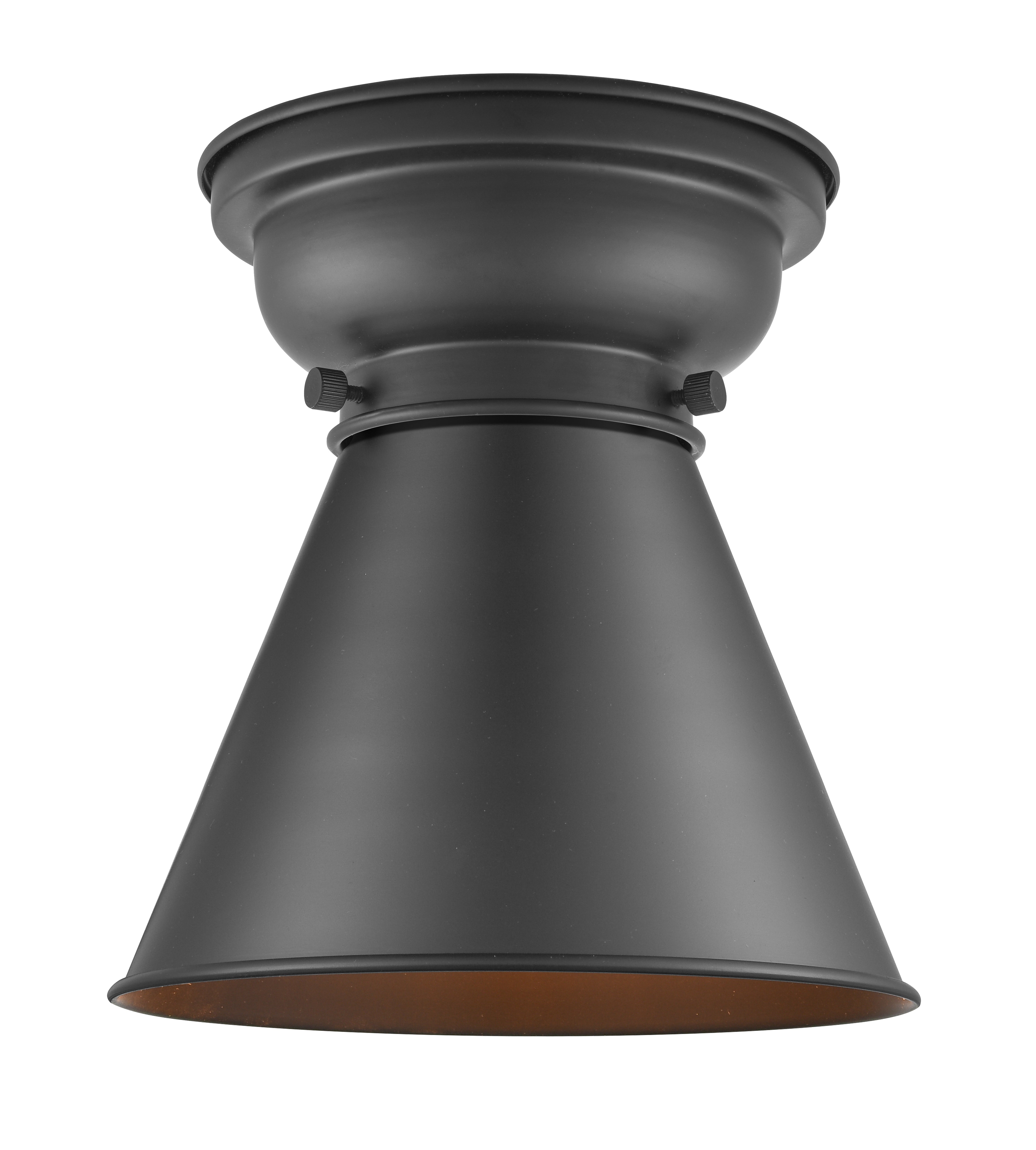 Franklin Flush Mount Brushed Satin Nickel Steel