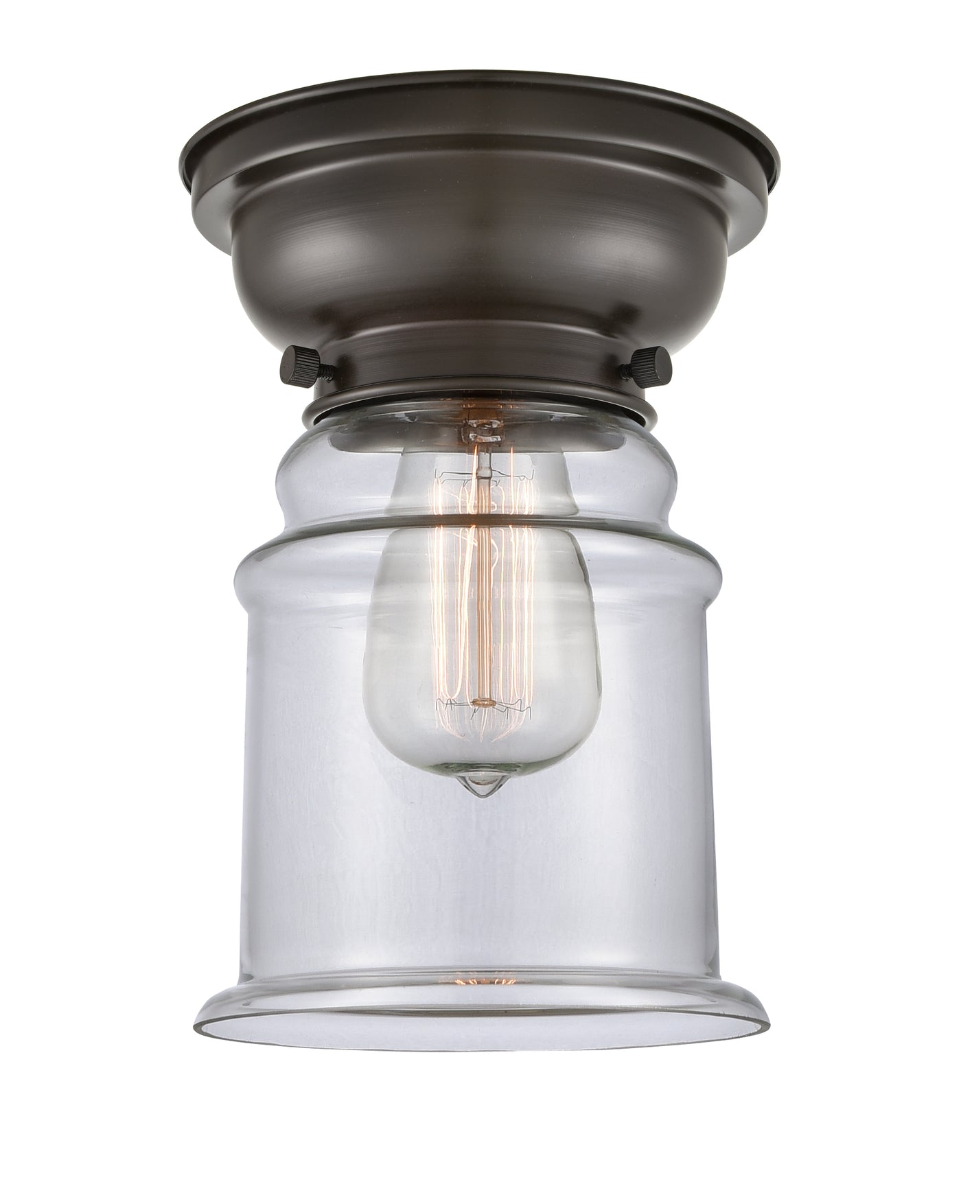 Franklin Flush Mount Brushed Satin Nickel