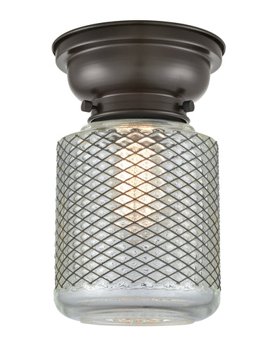 Franklin Flush Mount Brushed Satin Nickel