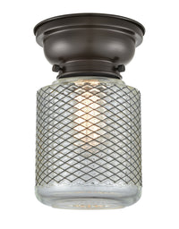 Franklin Flush Mount Brushed Satin Nickel