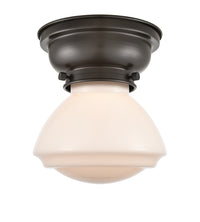 Franklin Flush Mount Brushed Satin Nickel