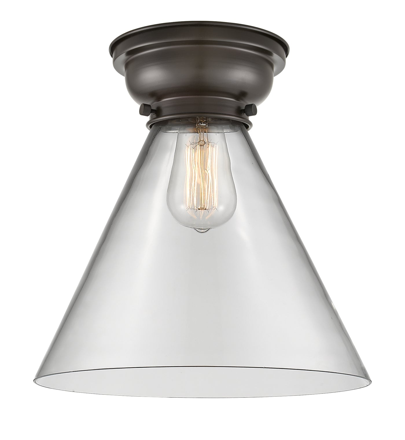 Franklin Flush Mount Brushed Satin Nickel