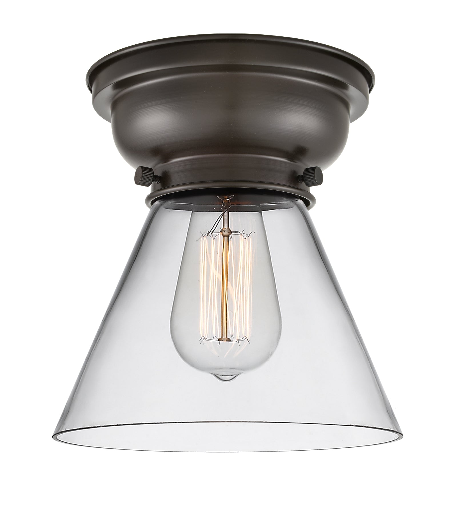 Franklin Flush Mount Brushed Satin Nickel