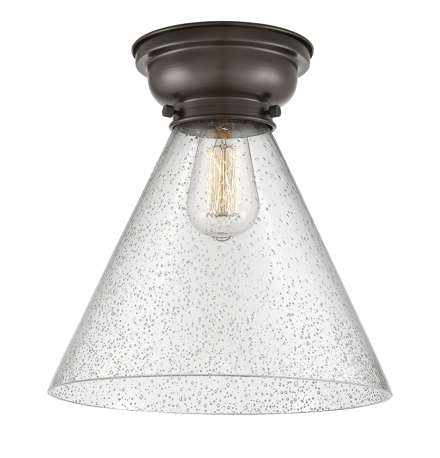 Franklin Flush Mount Brushed Satin Nickel