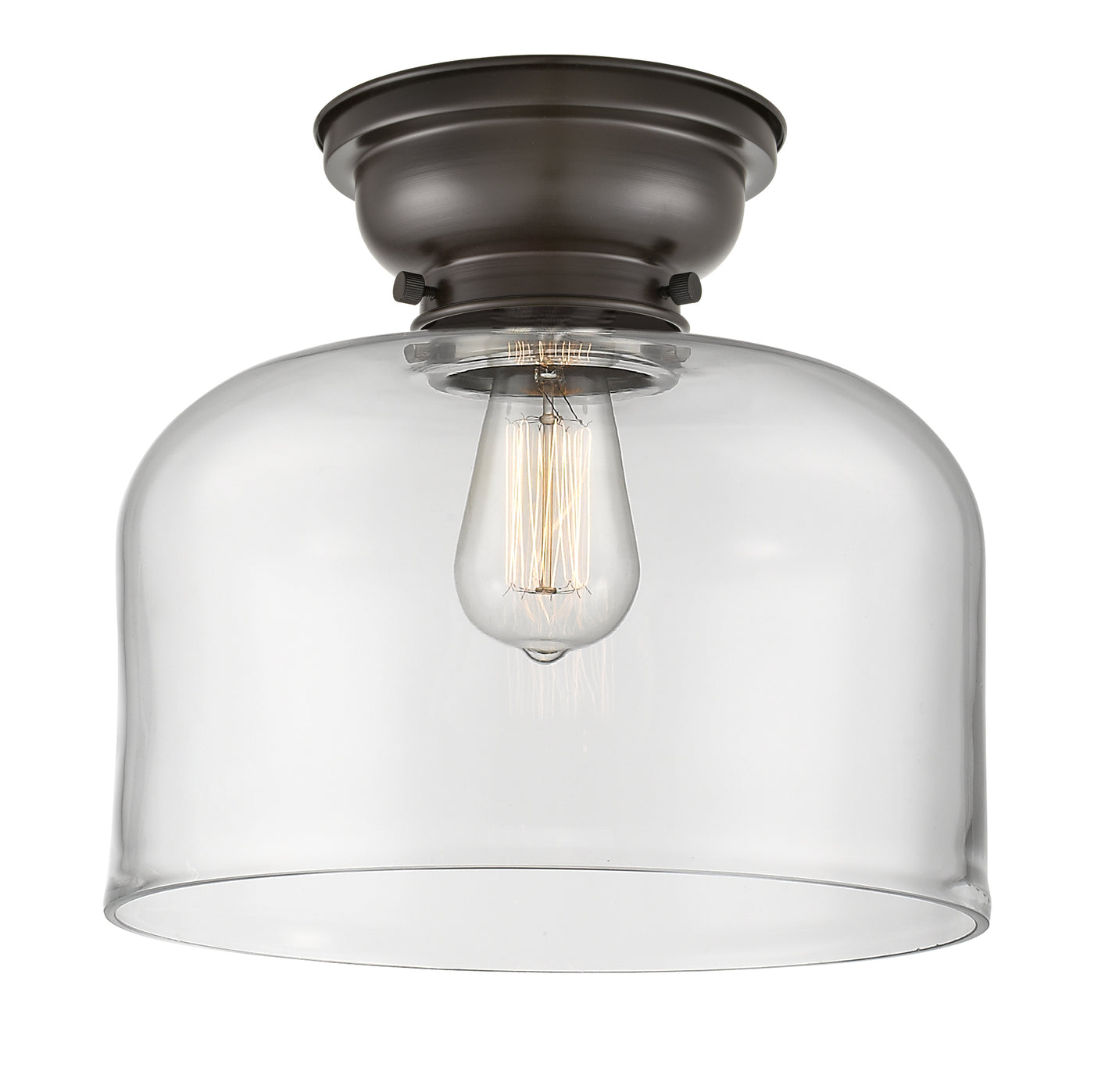 Franklin Flush Mount Brushed Satin Nickel