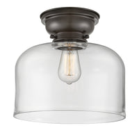 Franklin Flush Mount Brushed Satin Nickel