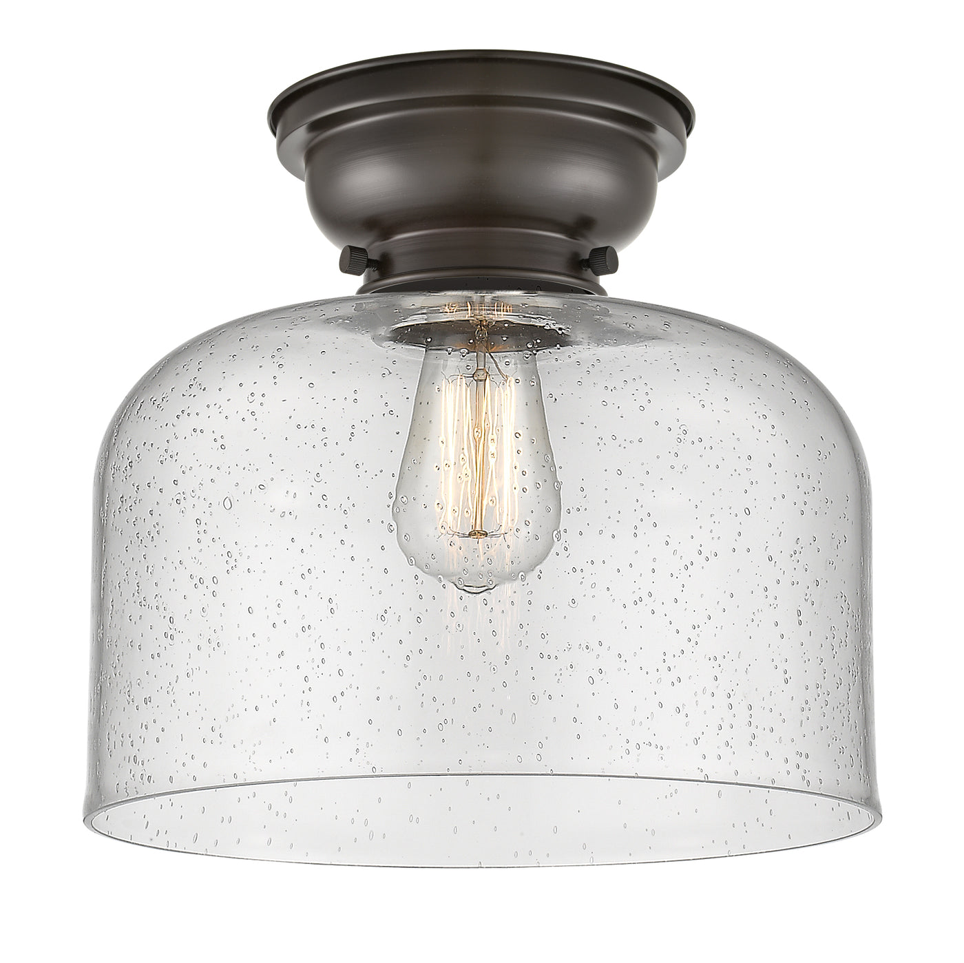Franklin Flush Mount Brushed Satin Nickel