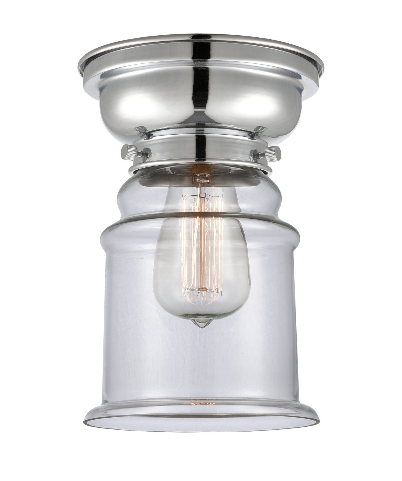Franklin Flush Mount Brushed Satin Nickel