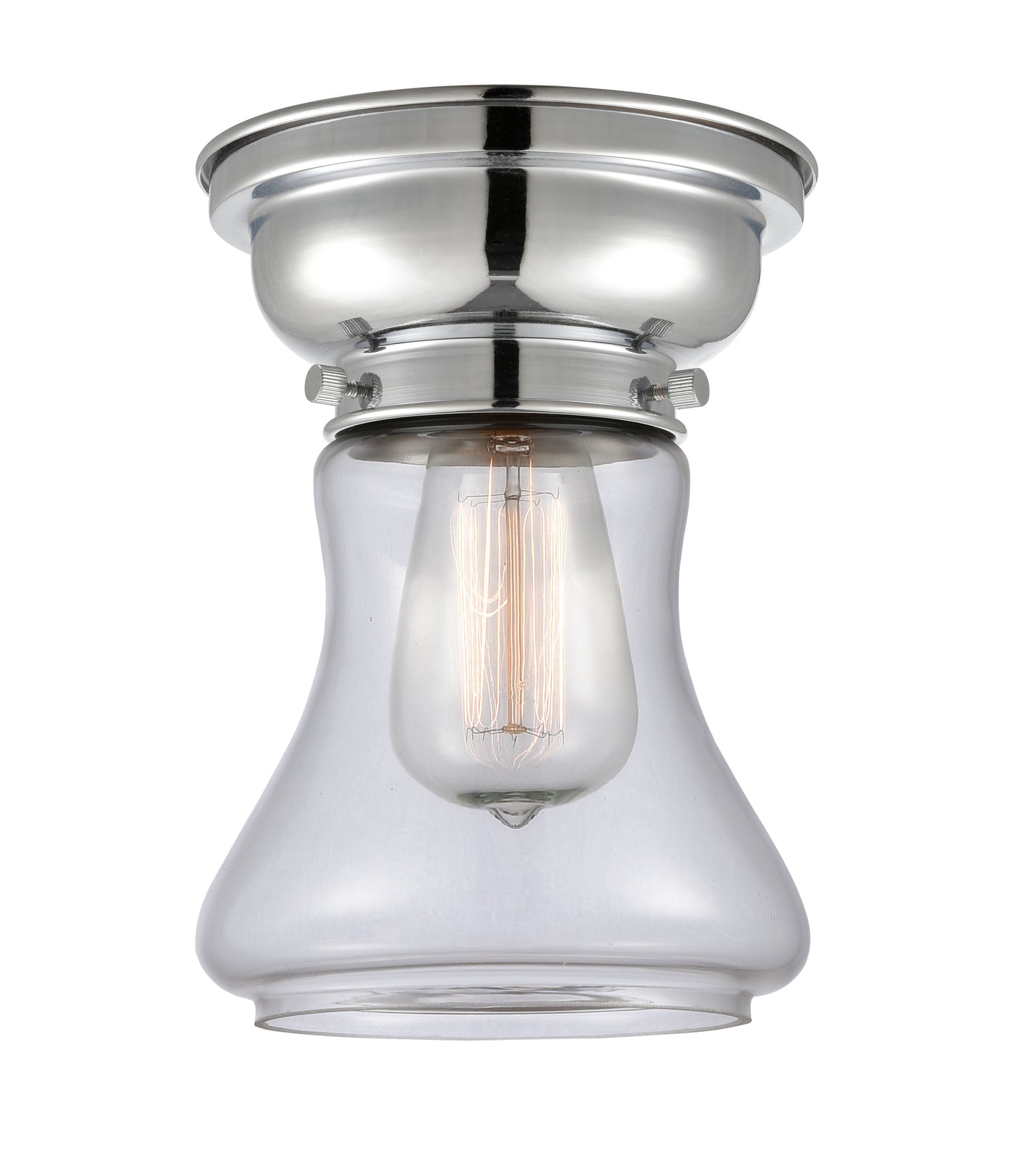 Franklin Flush Mount Brushed Satin Nickel
