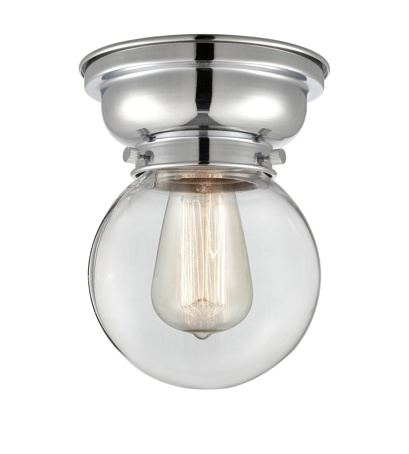 Franklin Flush Mount Brushed Satin Nickel