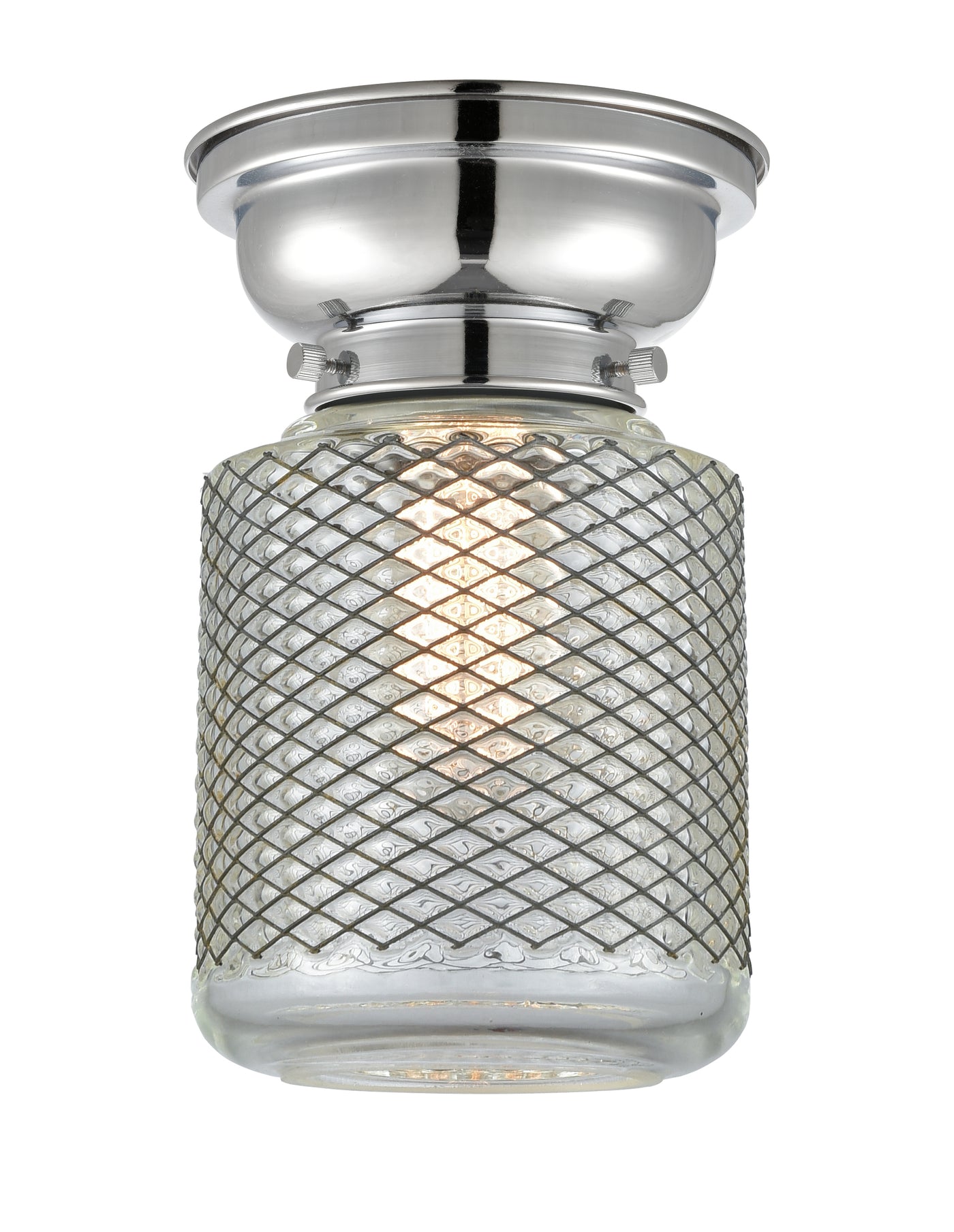 Franklin Flush Mount Brushed Satin Nickel
