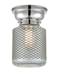 Franklin Flush Mount Brushed Satin Nickel