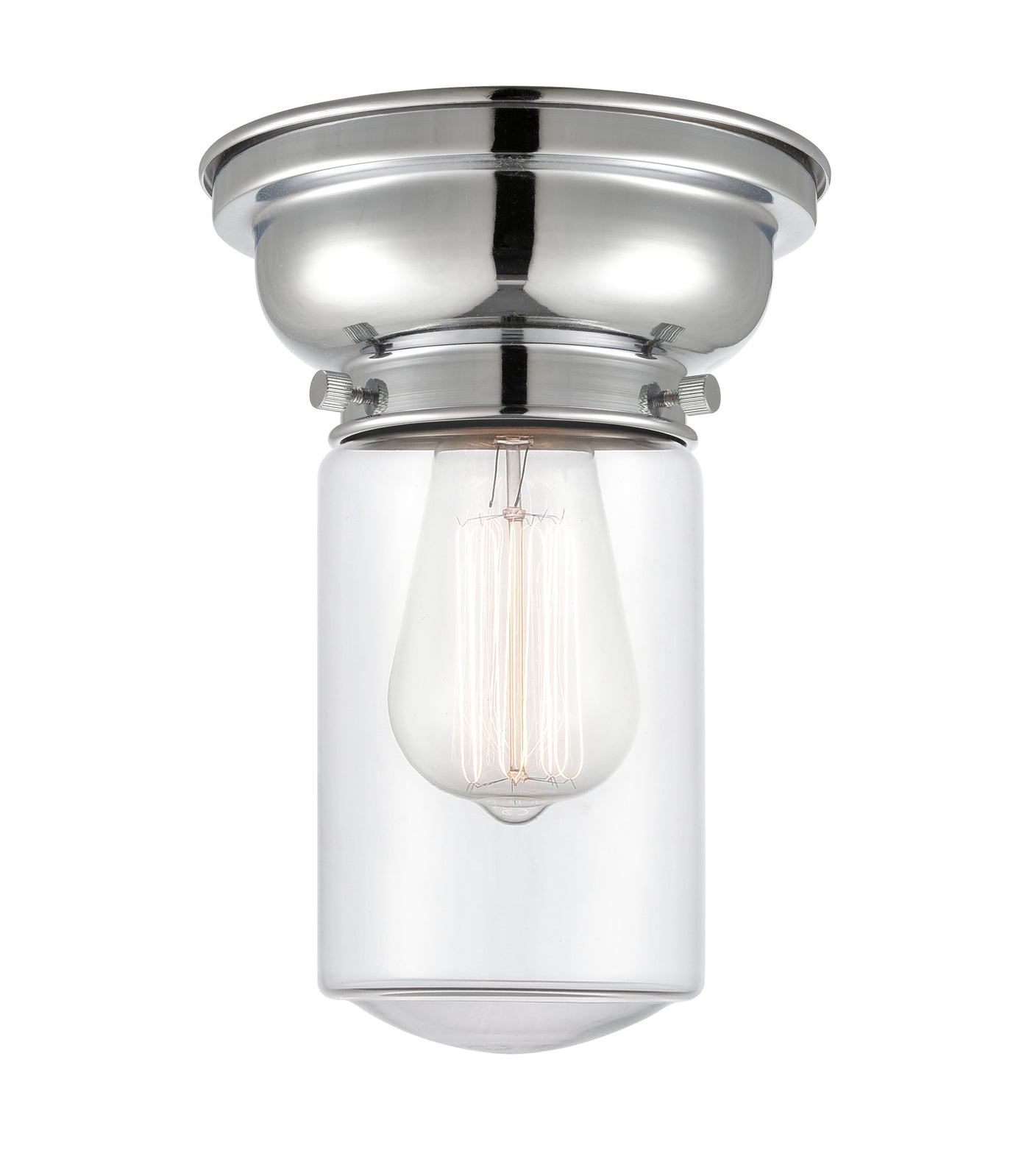 Franklin Flush Mount Brushed Satin Nickel