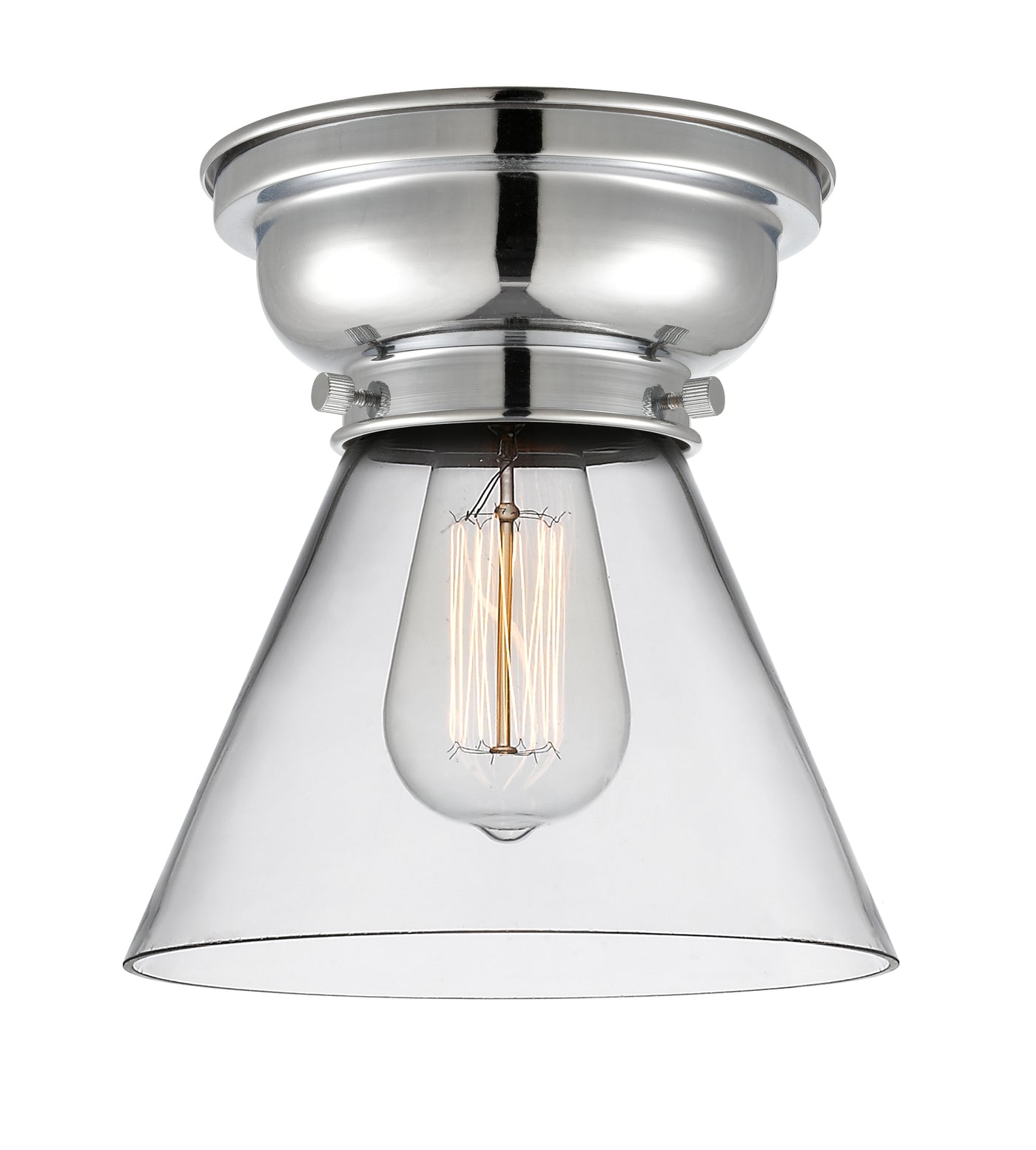 Franklin Flush Mount Brushed Satin Nickel
