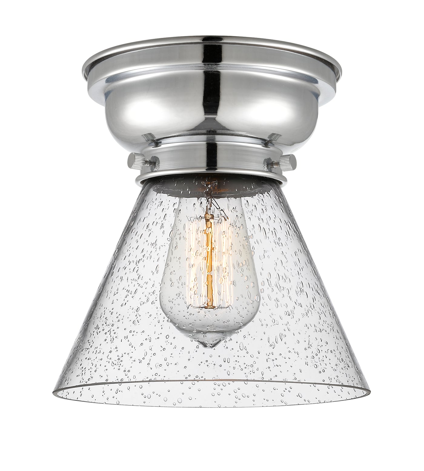 Franklin Flush Mount Brushed Satin Nickel