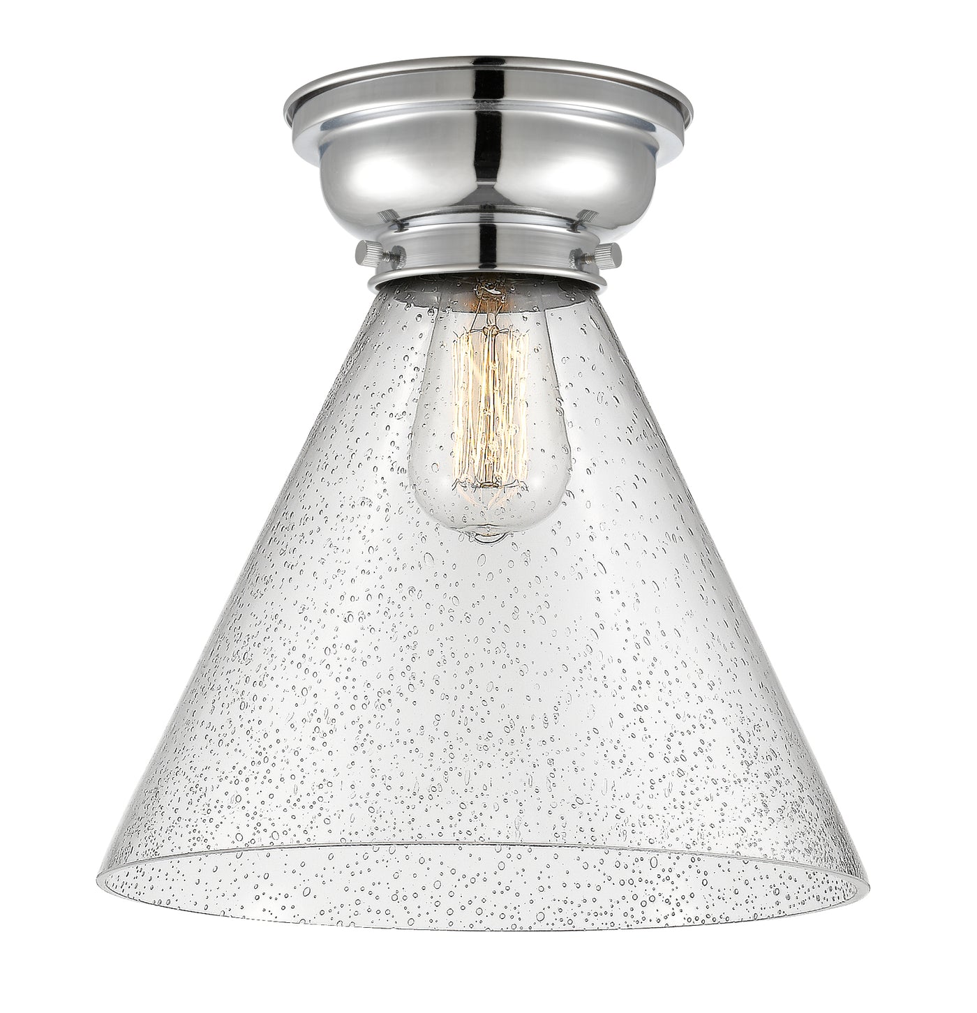 Franklin Flush Mount Brushed Satin Nickel