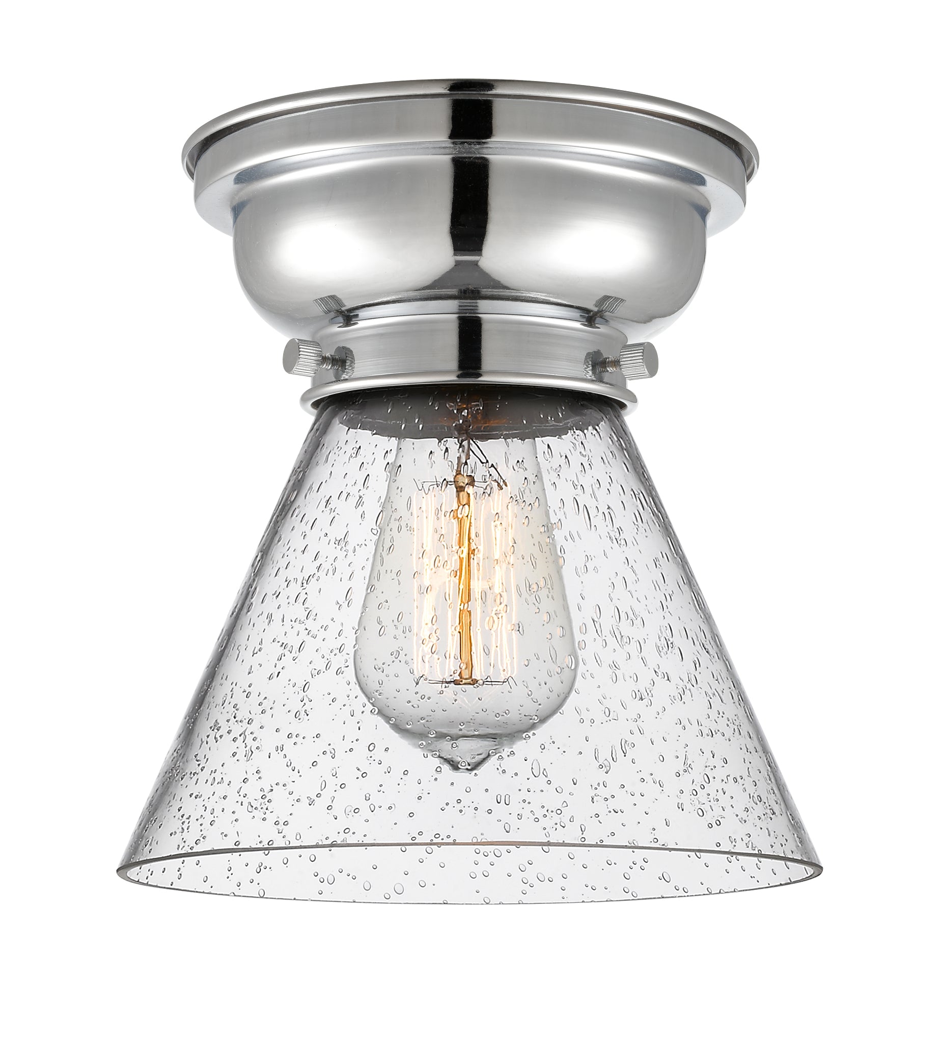 Franklin Flush Mount Brushed Satin Nickel