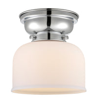 Franklin Flush Mount Glass Steel Design