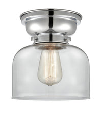 Franklin Flush Mount Glass Steel Design
