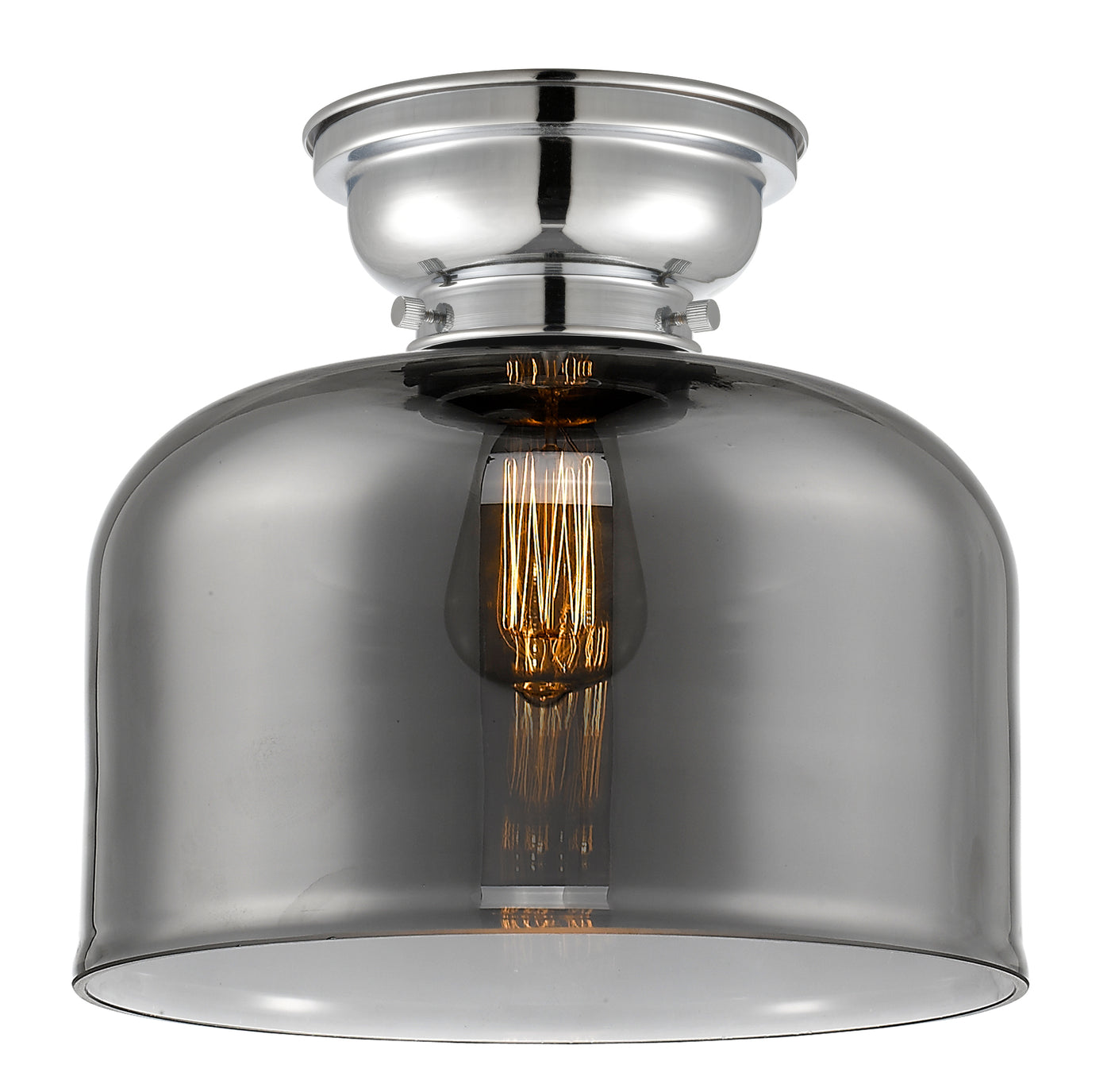 Franklin Flush Mount Brushed Satin Nickel