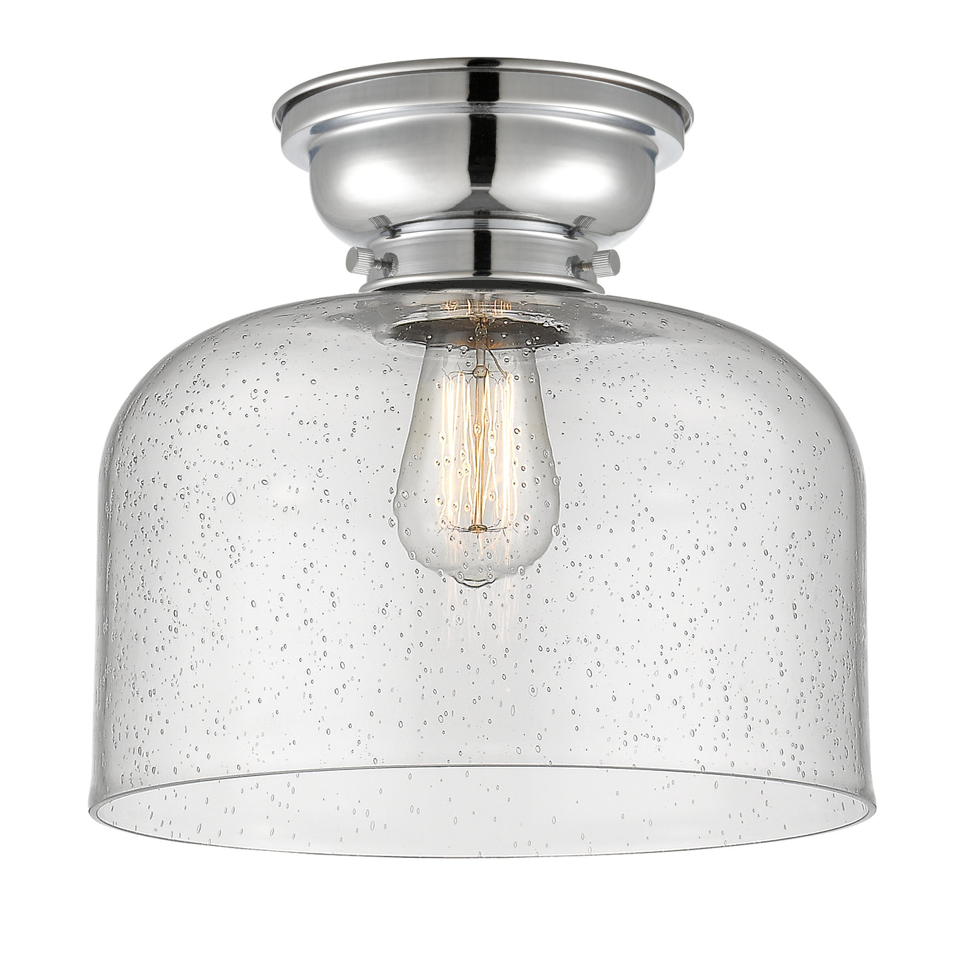 Franklin Flush Mount Brushed Satin Nickel