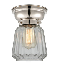 Franklin Flush Mount Brushed Satin Nickel
