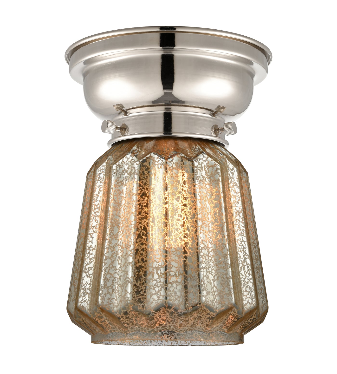 Franklin Flush Mount Brushed Satin Nickel