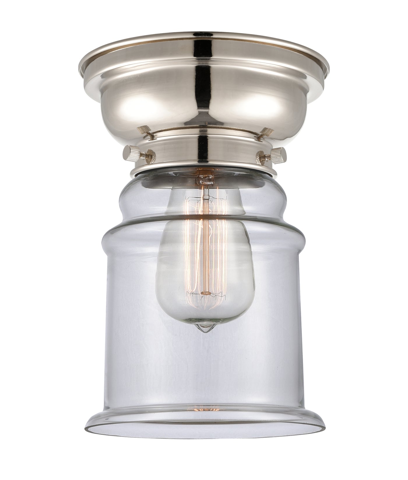 Franklin Flush Mount Brushed Satin Nickel