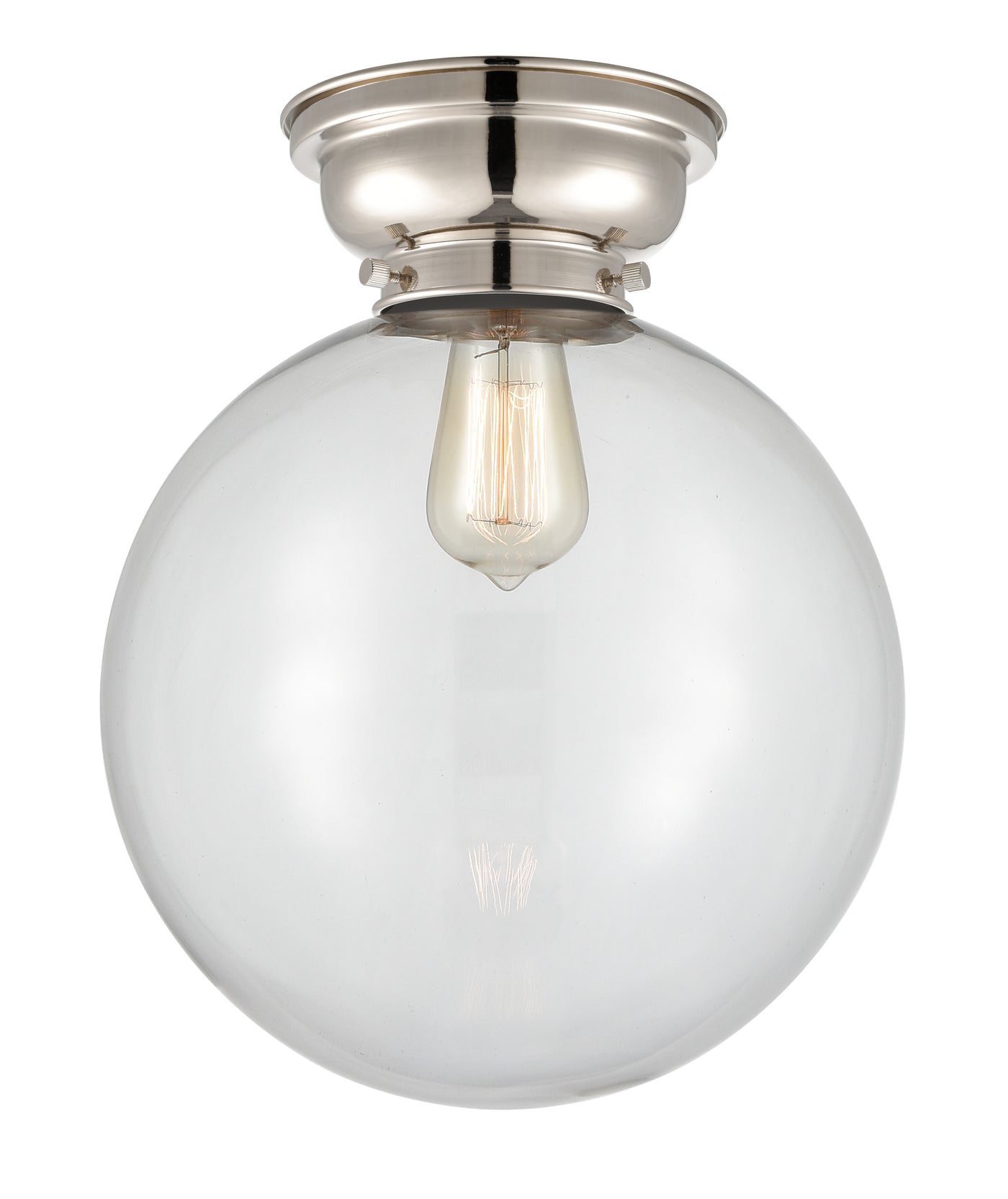 Franklin Flush Mount Brushed Satin Nickel