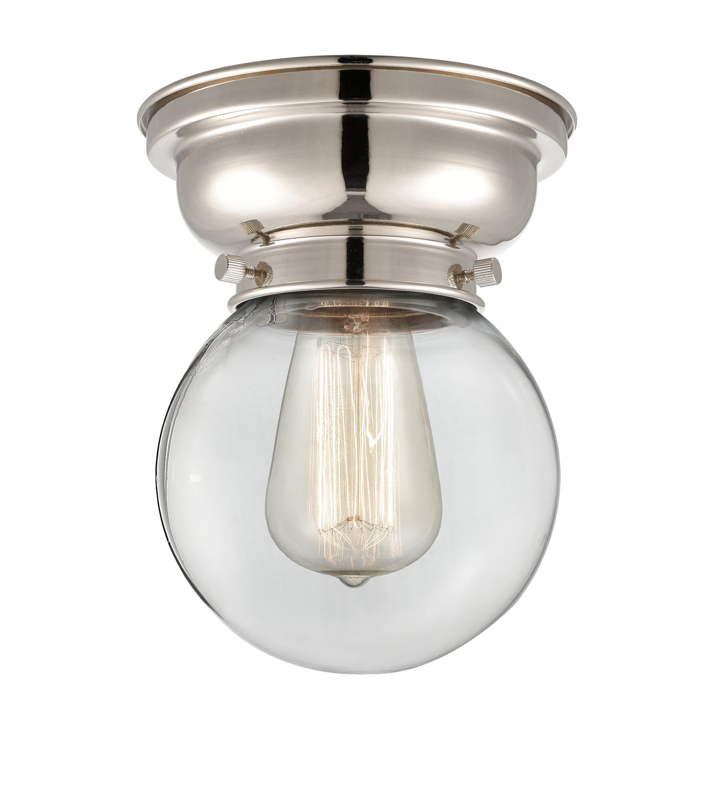 Franklin Flush Mount Brushed Satin Nickel