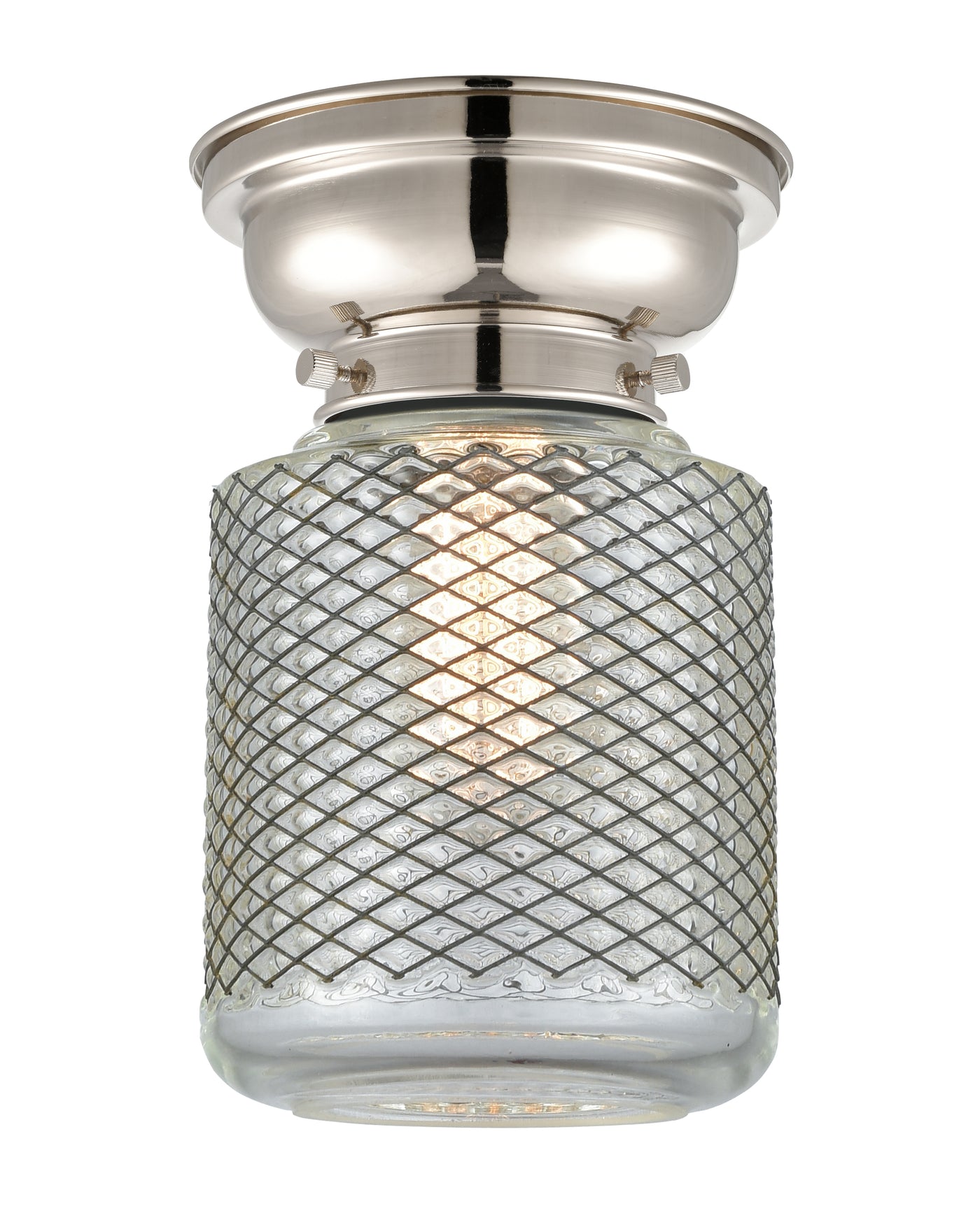 Franklin Flush Mount Brushed Satin Nickel