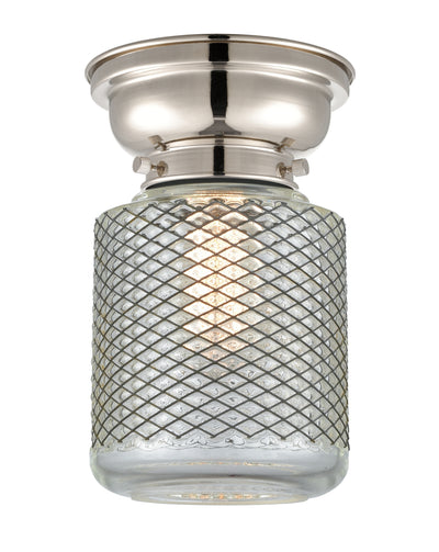 Franklin Flush Mount Brushed Satin Nickel